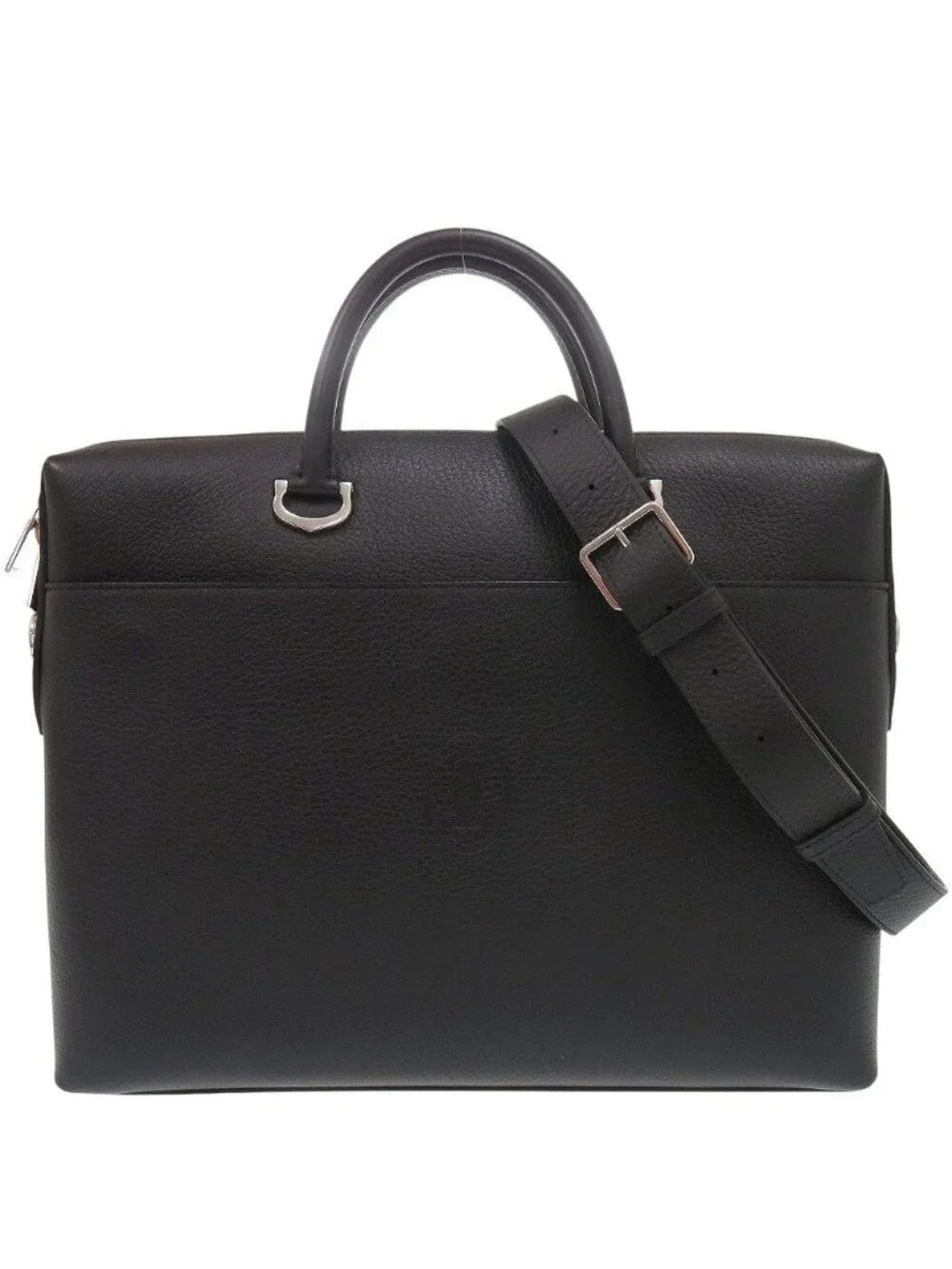 Cartier Must de Cartier Small Briefcase Calf Black 2-Way